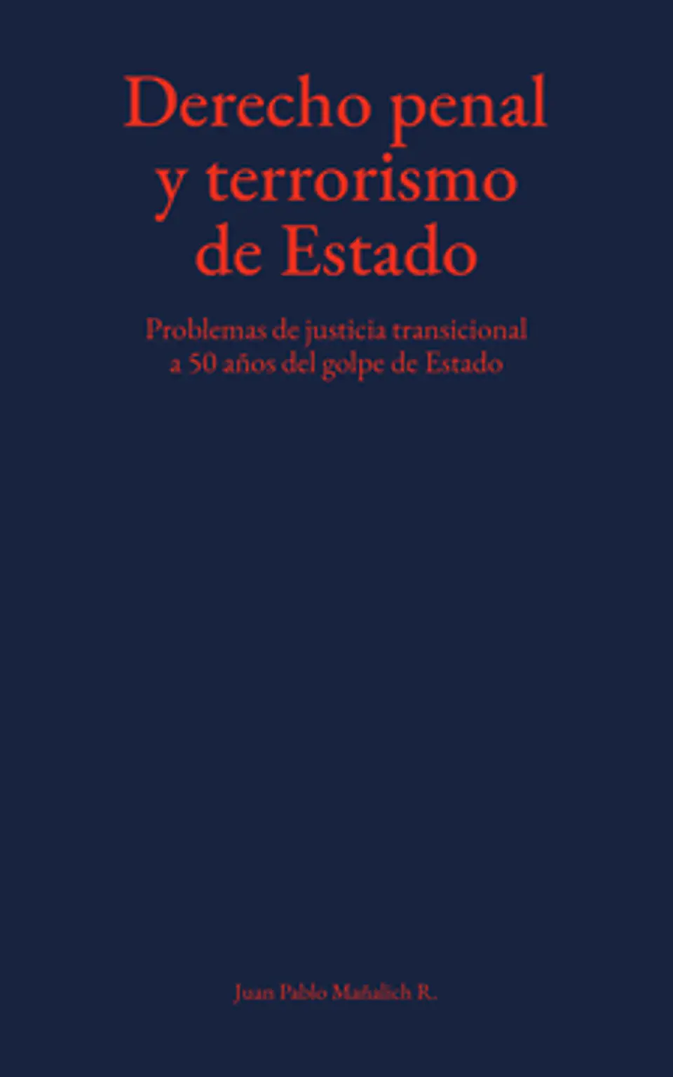 DERECHO PENAL Y TERRORISMO DE ESTADO 1