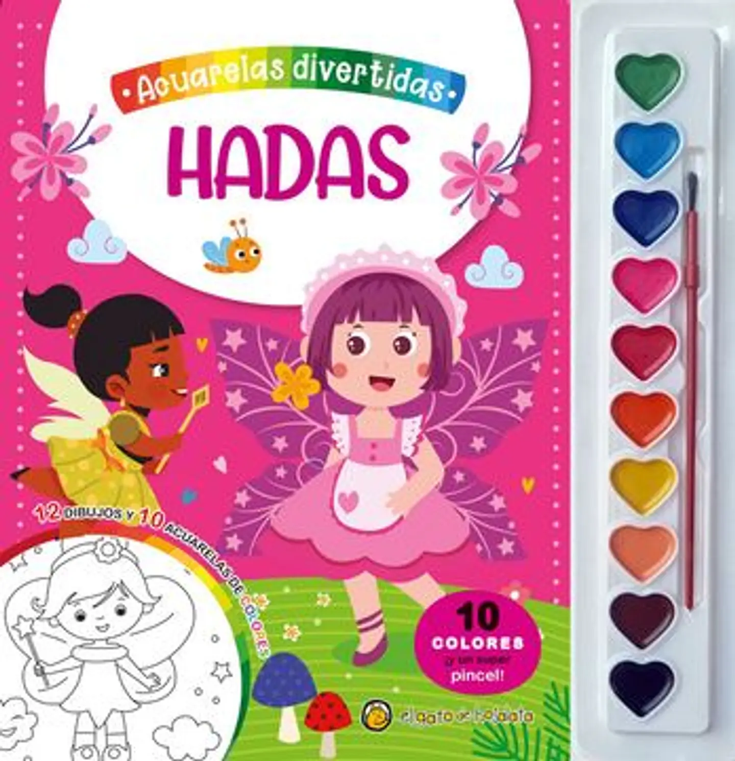 ACUARELAS DIVERTIDAS HADAS 1