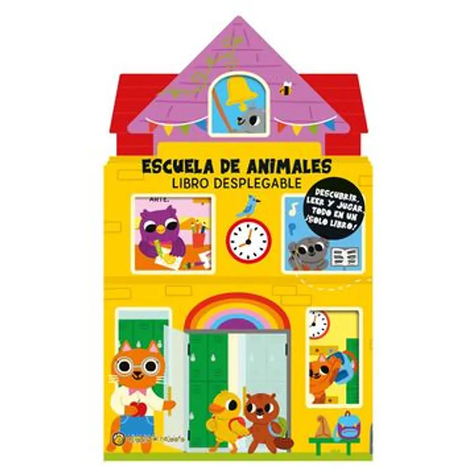 ESCUELA DE ANIMALES LIBRO DESPLEGABLE 1