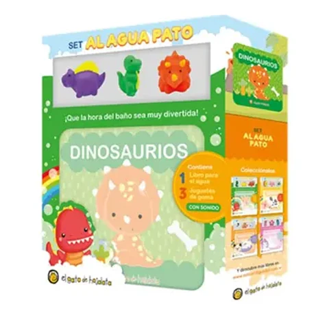 AL AGUA PATO DINOSAURIOS