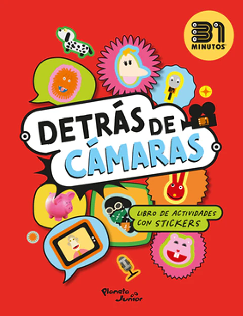 DETRAS DE CAMARA 31 MINUTOS STICKERS