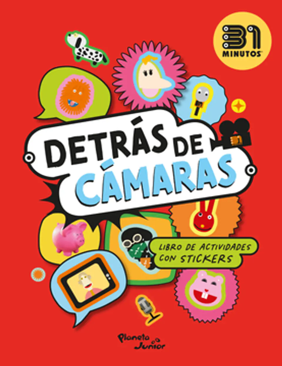 DETRAS DE CAMARA 31 MINUTOS STICKERS 1