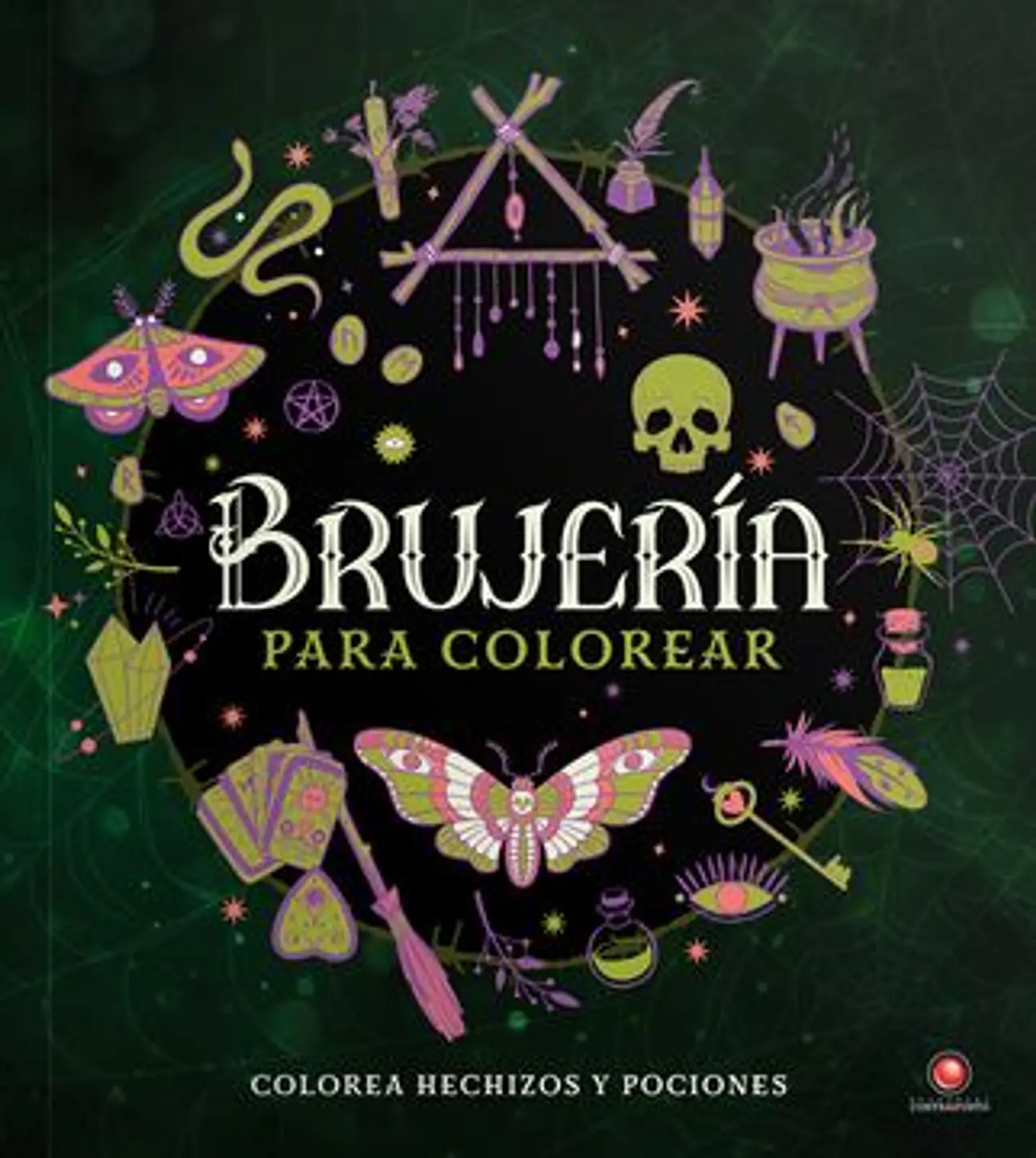 BRUJERIA PARA COLOREAR 1