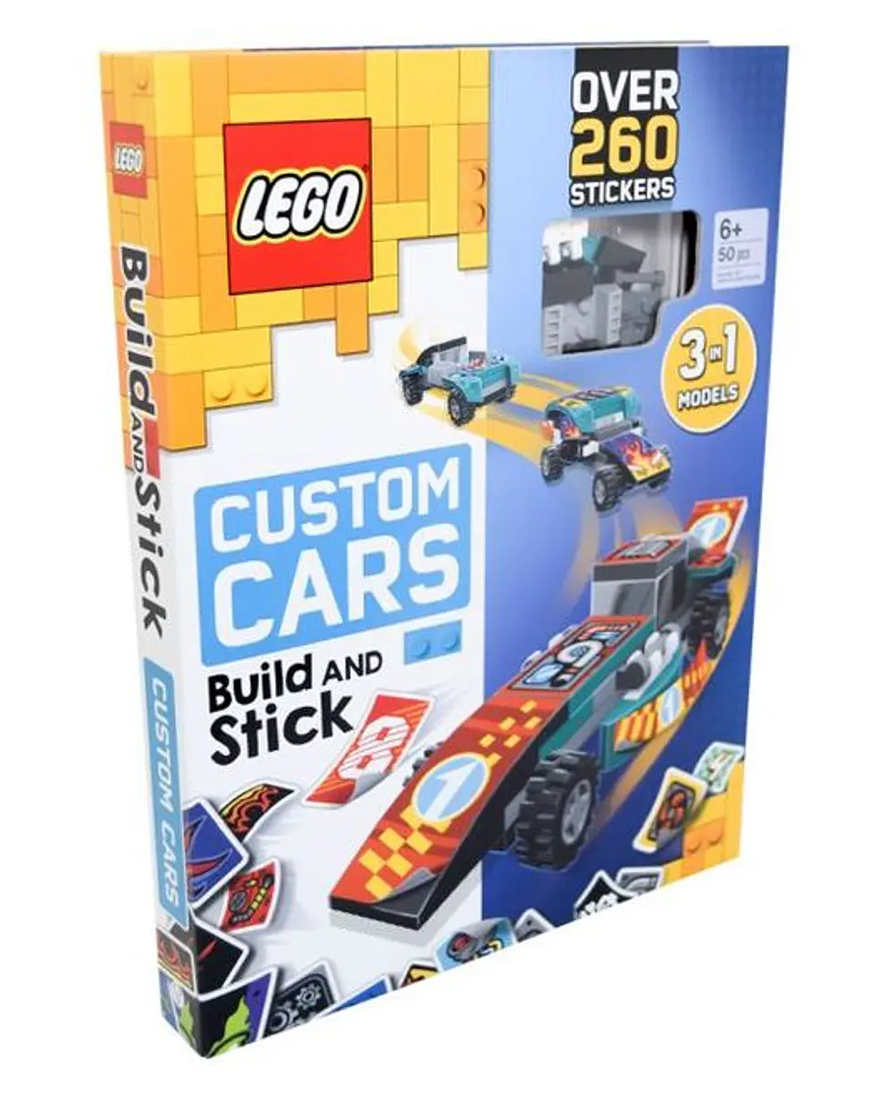 LEGO CONSTRUTE Y PEGA SUPERAUTOS DE CARRERA 1