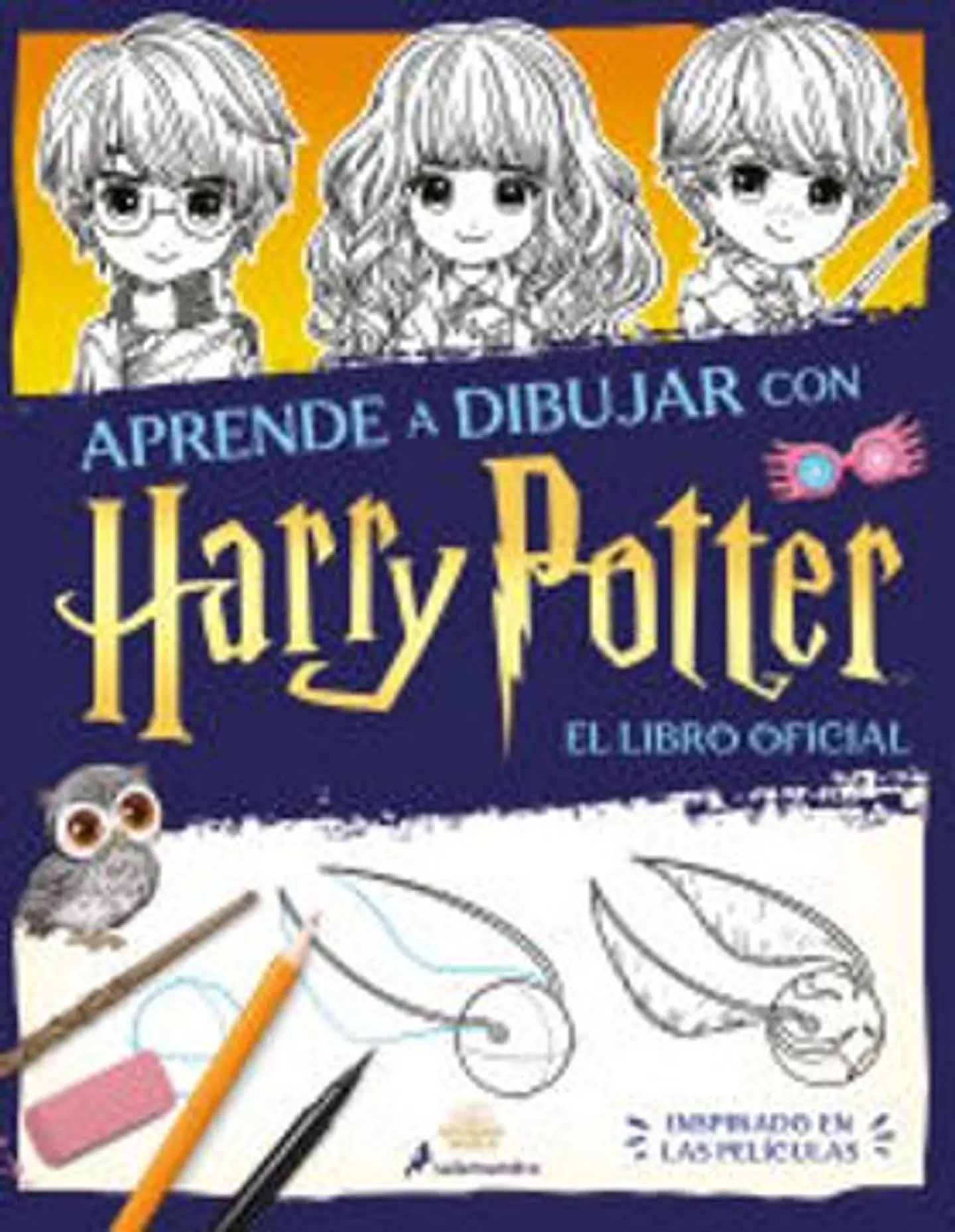 APRENDE A DIBUJAR CON HARRY POTTER 1