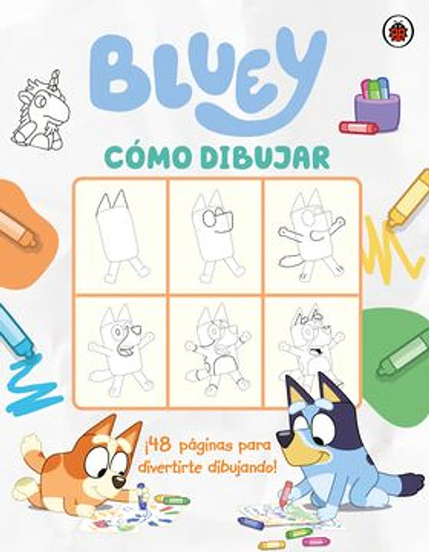 BLUEY COMO DIBUJAR