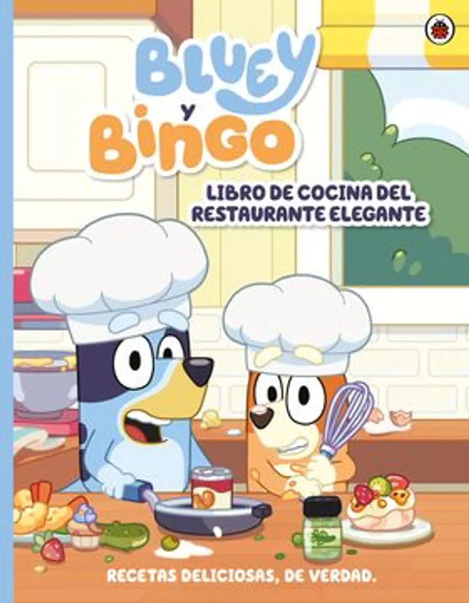 BLUEY Y BINGO LIBRO DE COCINA DEL RESTAURANTE ELEGANTE 1