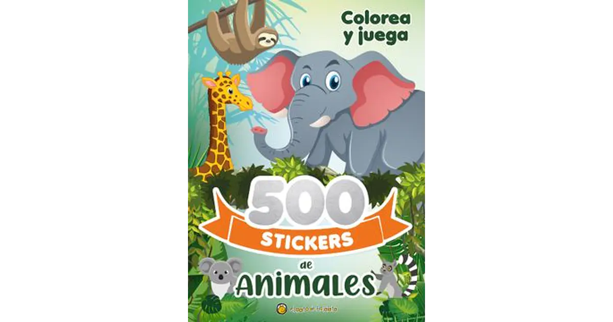 500 STICKERS DE ANIMALES