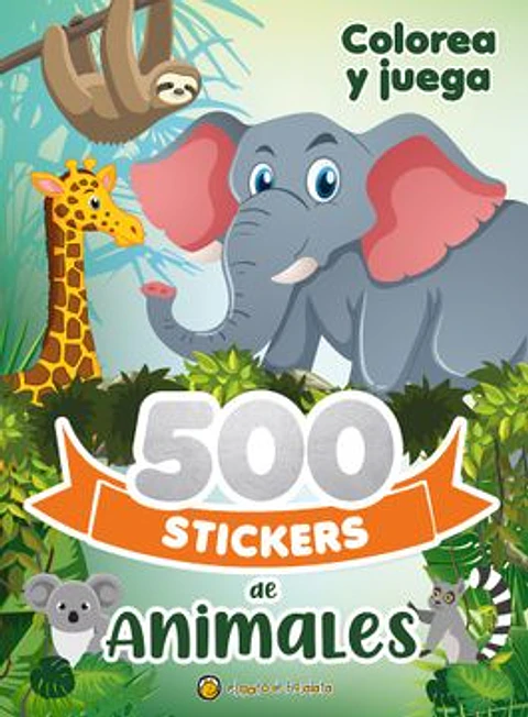 500 STICKERS DE ANIMALES