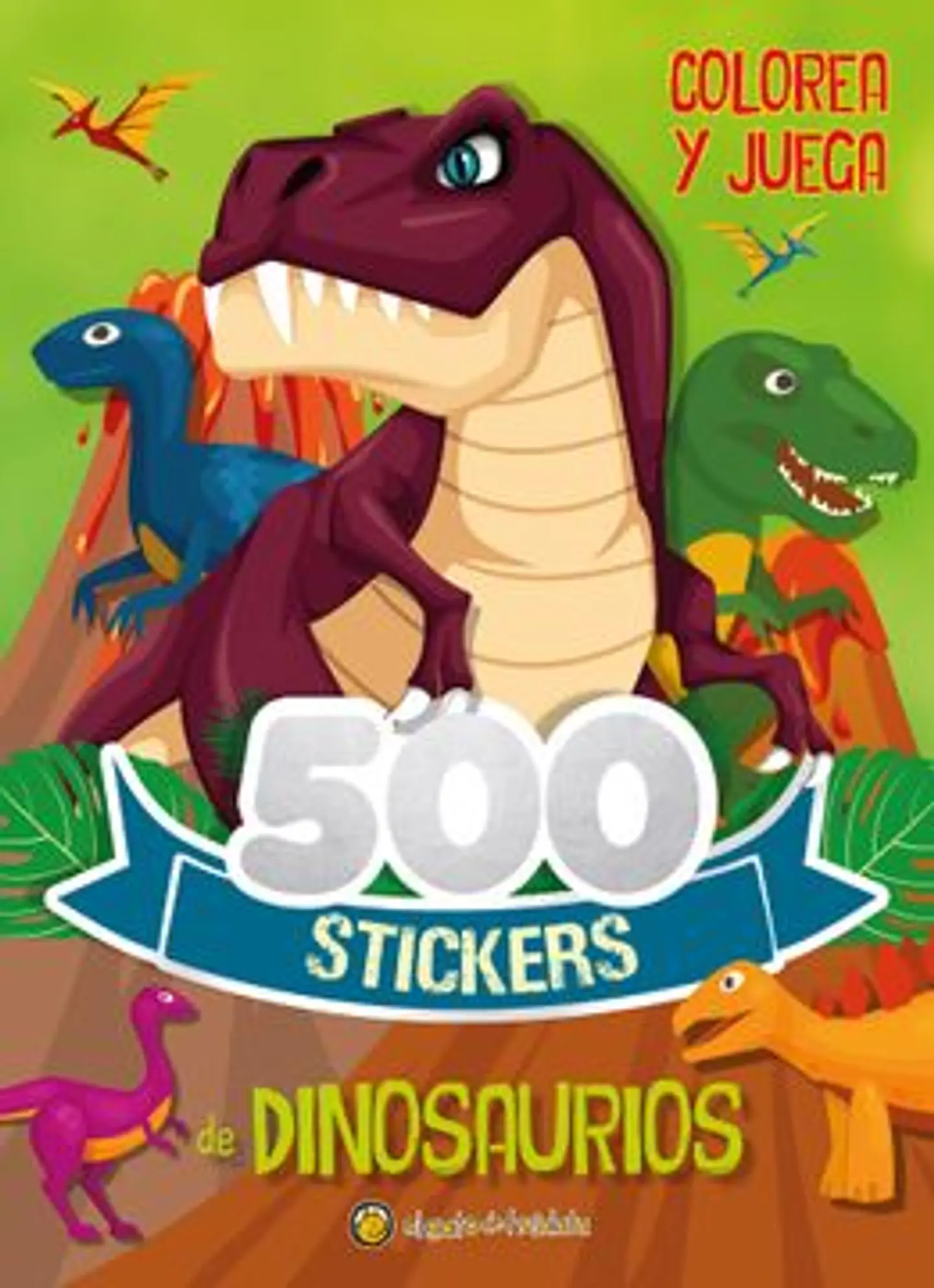500 STICKERS DE DINOSAURIO 1