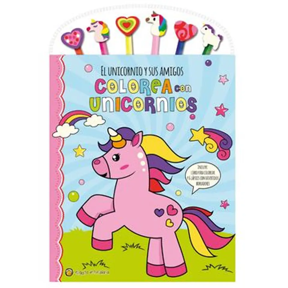 COLOREA CON UNICORNIOS 1