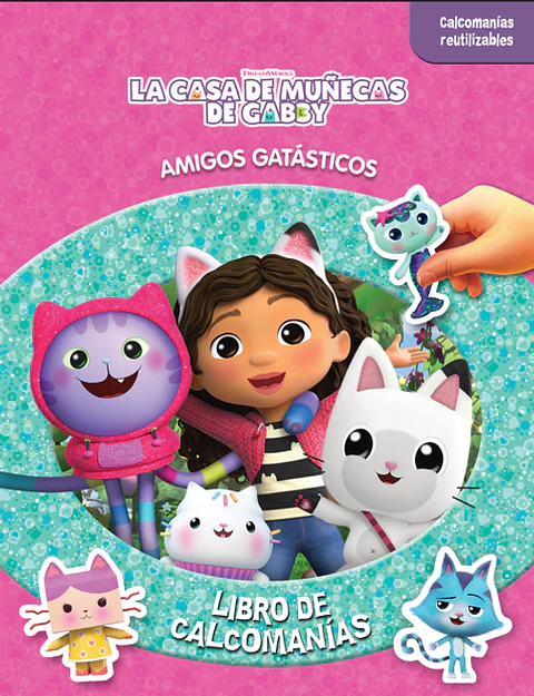 LA CASA DE  MUÑECAS DE GABBY LIBRO DE STICKER