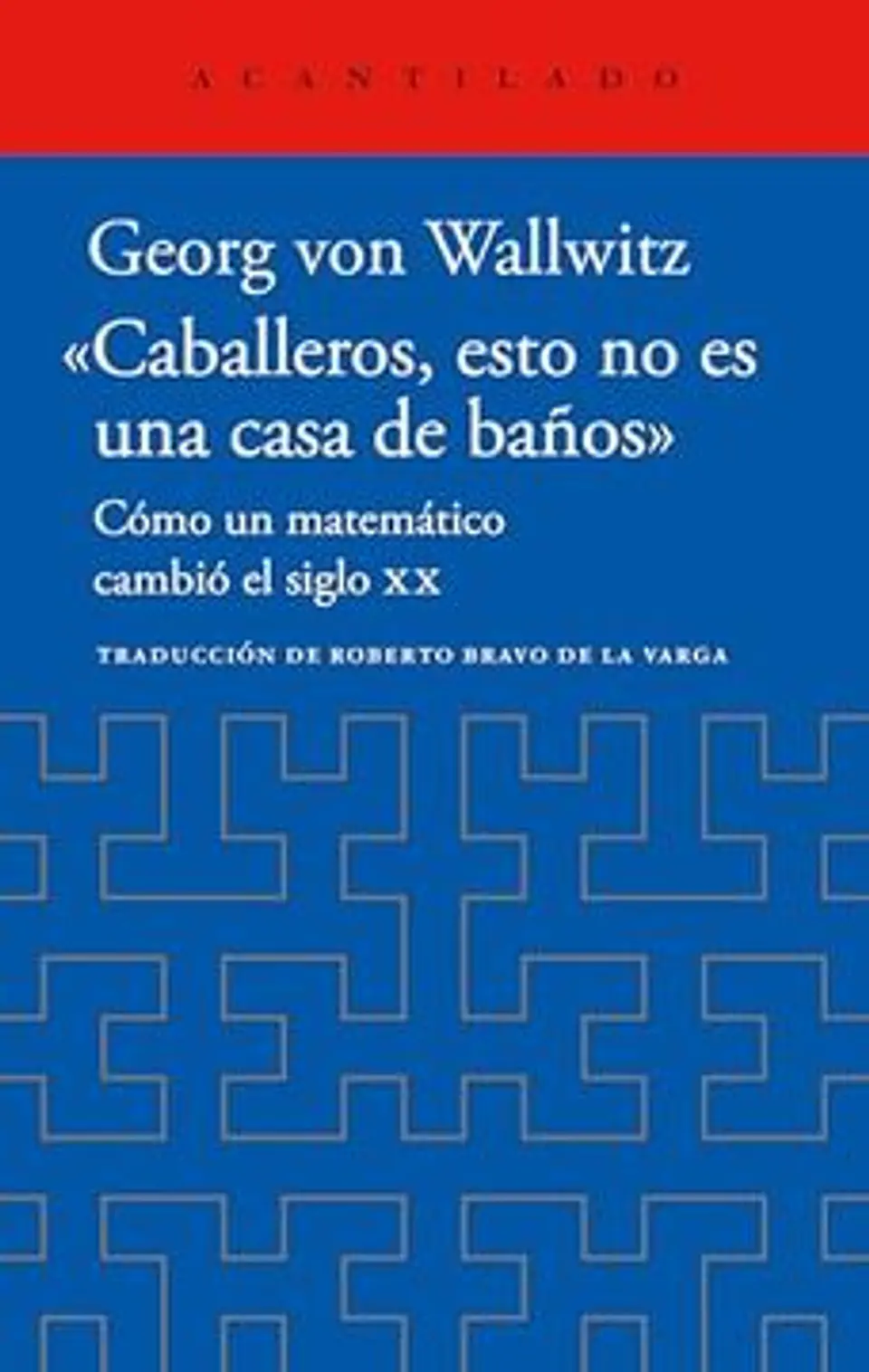 CABALLEROS ESTO NO ES UNA CASA DE BAÑOS 1