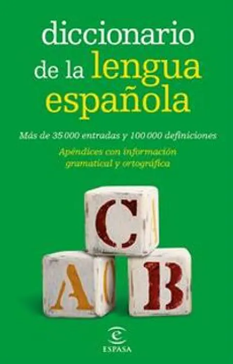 DICCIONARIO DE LA LENGUA ESPAÑOLA BOLSILLO
