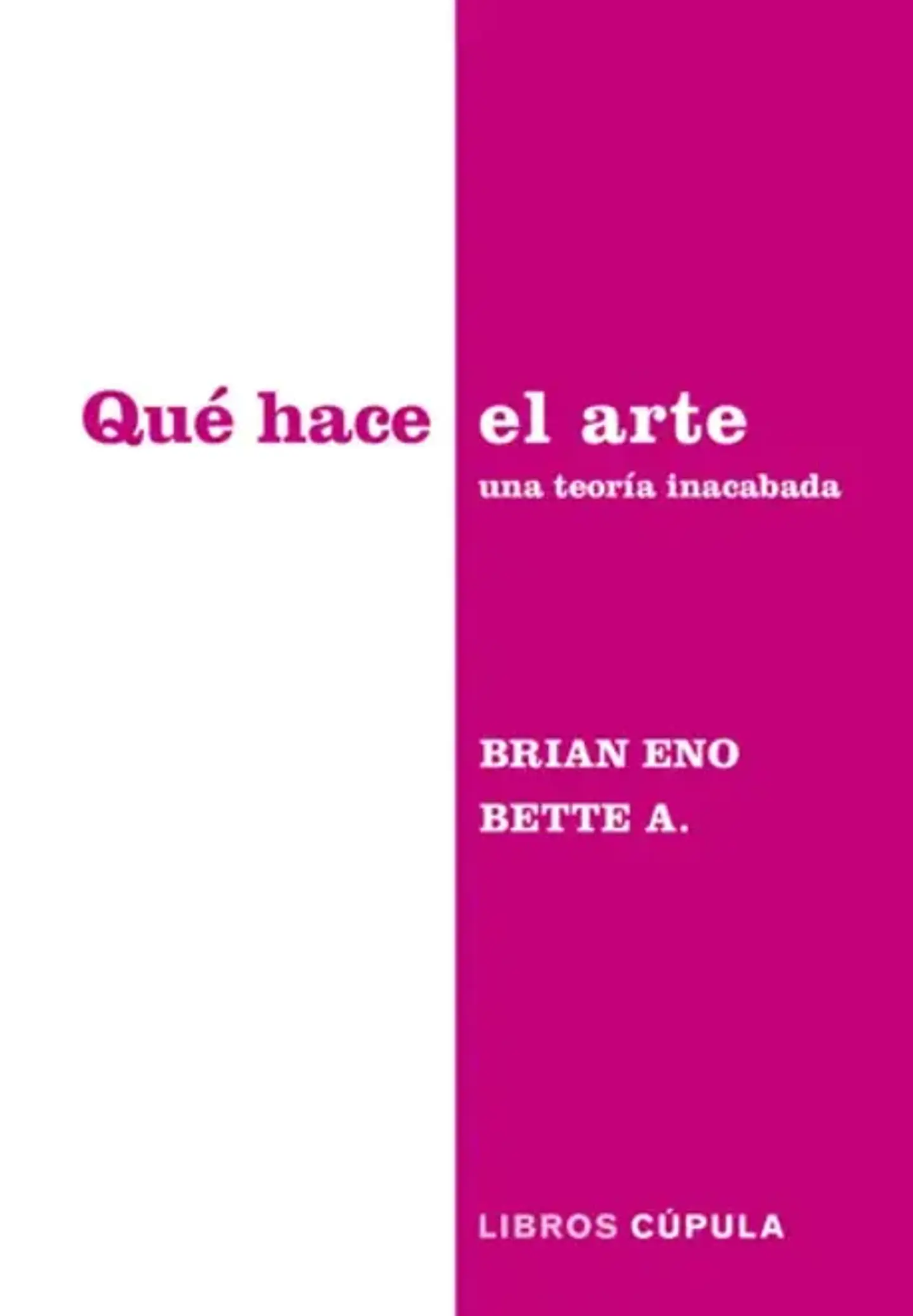 QUE HACE EL ARTE 1