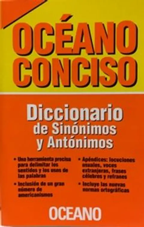 DICCIONARIO DE SINONIMOS Y ANTONIMOS ACTUALIZADA