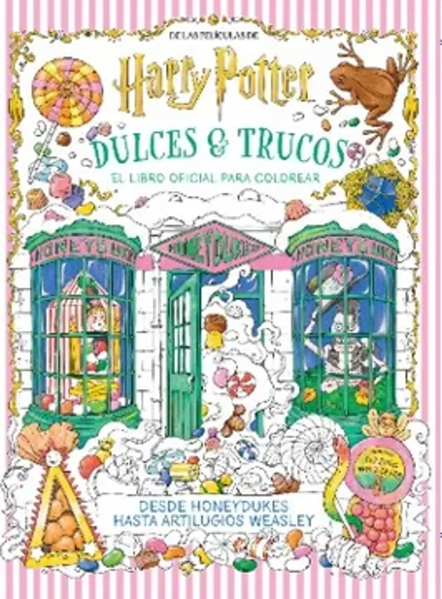 HARRY POTTER DULCES Y TRUCOS EL LIBRO OFICIAL PARA COLOREAR 1