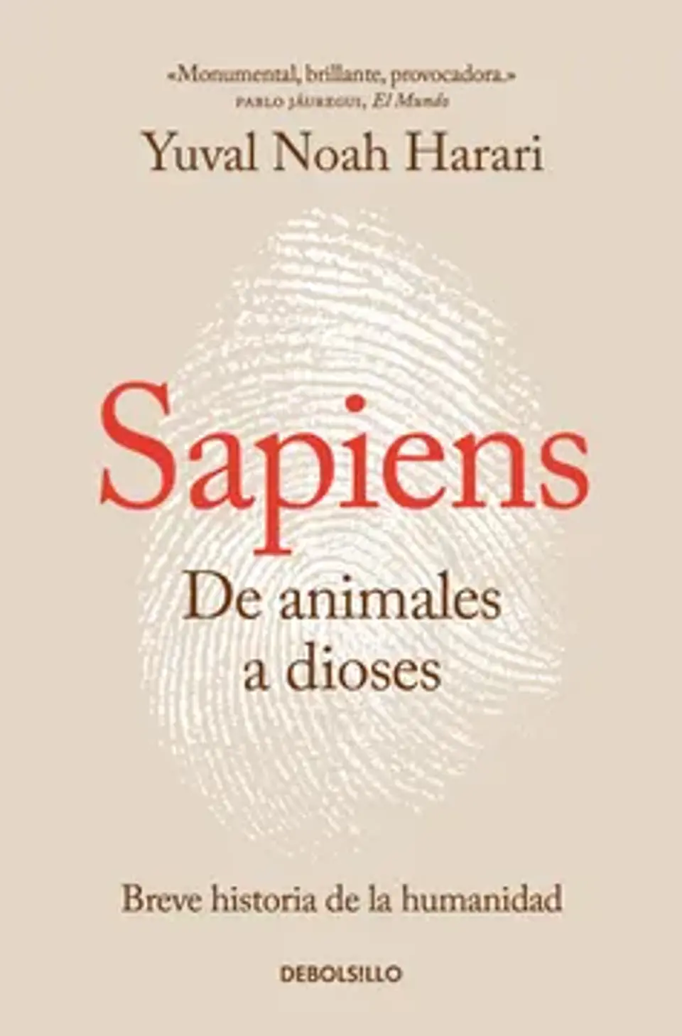 SAPIENS DE ANIMALES A DIOSES 1