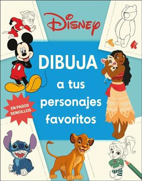 DISNEY DIBUJA A TUS PERSONAJES FAVORITO