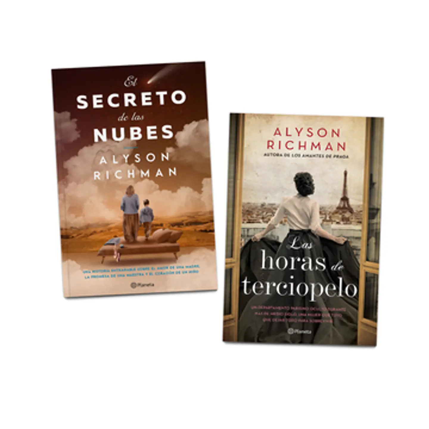 ESTUCHE ALYSON RICHMANN 2 (EL SECRETO DE LAS NUBES Y LAS HORAS DE TERCIOPELO) 1