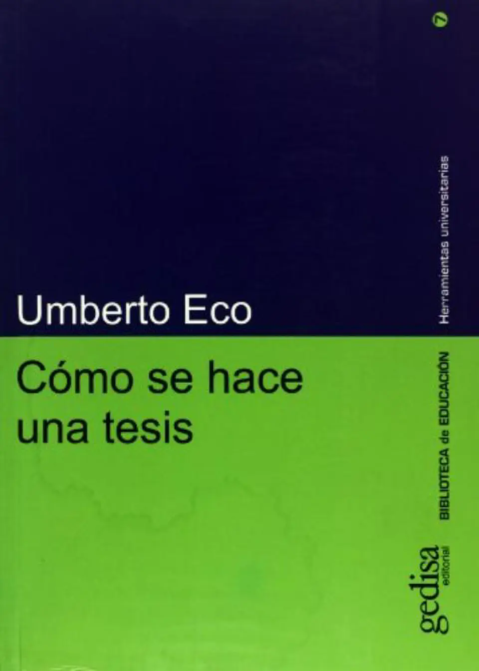 COMO SE HACE UNA TESIS 1