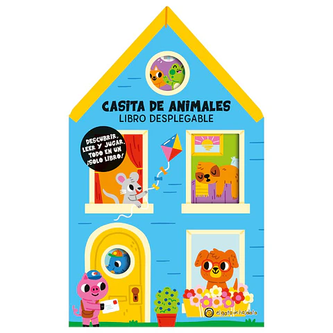 CASITA DE ANIMALES LIBRO DEPLEGABLE