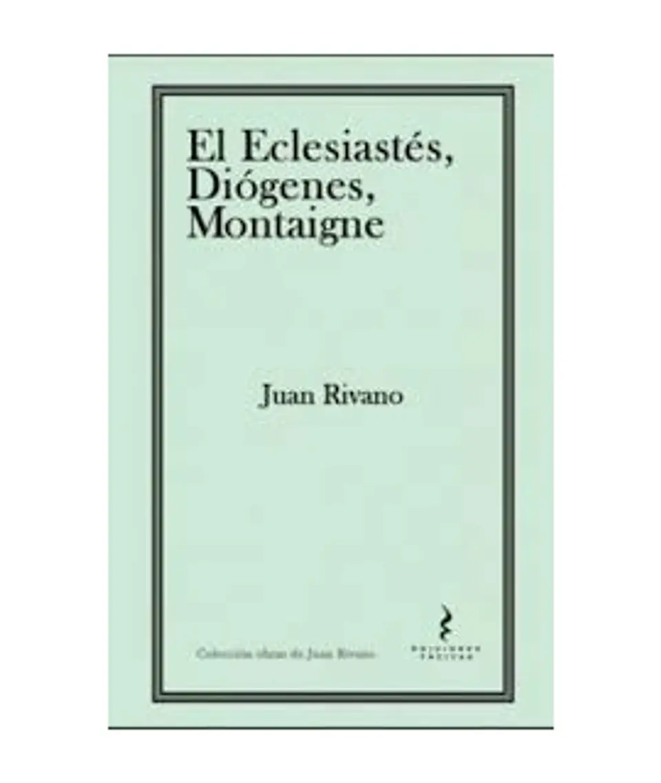 EL ECLESIASTES DIOGENES MONTAIGNE 1