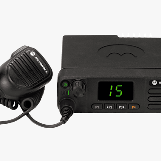 Móvil Motorola digital DGM5000e UHF, 32 canales, 450-527Mhz, 40W