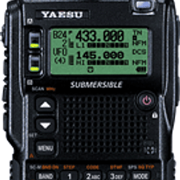 Portatil Yaesu VX-8DR, Tri Band FM, 5W, Bateria