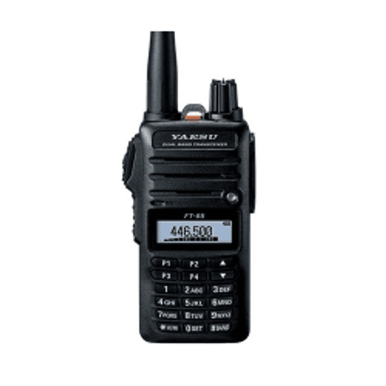 Portátil Yaesu FT-65R, 144/430 MHz dual band FM VHF/UHF, 5 W.