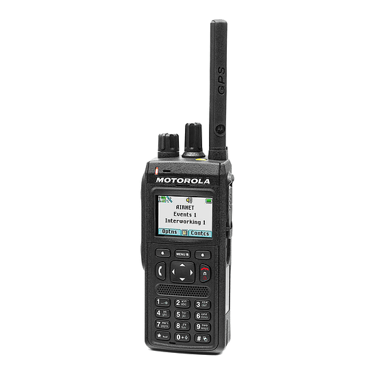 Portátil Motorola Tetra MTP3550 380- 430 MHz