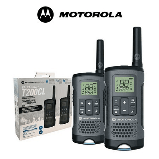 Portatil Kit Radio Motorola T200CL TALKABOUT (PAR)
