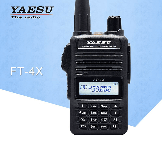 Portátil Yaesu FT-4XR, VHF/UHF Dual Band FM, 5 W
