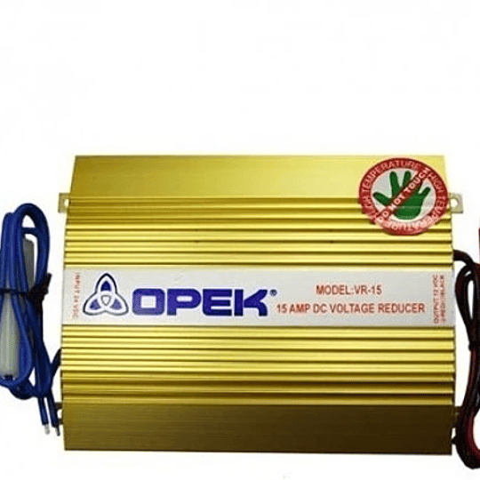 Conversor de voltaje Opek VR-14 de 24-12V 15Amp