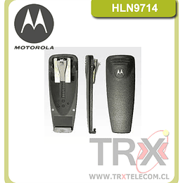 Clip Motorola HLN9714 para cinturón de 6,3cm con resorte (PRO 5150, PRO7150)