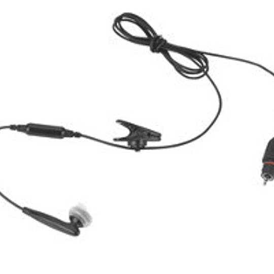 Auricular inalambrico con cable 45,7â, mic en linea, negro, Uso con NNTN8127, *Serie DEP500 solo e