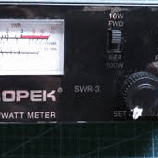 Wattmetro OPEK Medidor de Roe HF/VHF 1.7-150MHZ (SWR-3)