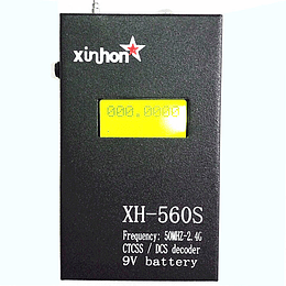 Medidor de frecuencia con CTCSS/DCS decorder XH-560S