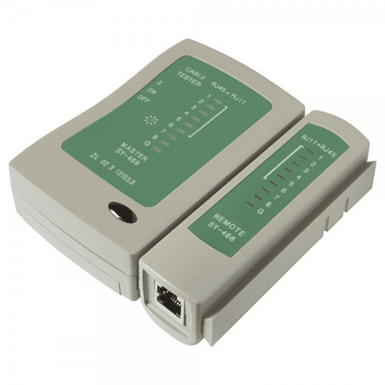 Tester probador de cables UTP RJ-45 RJ-11 CY-468