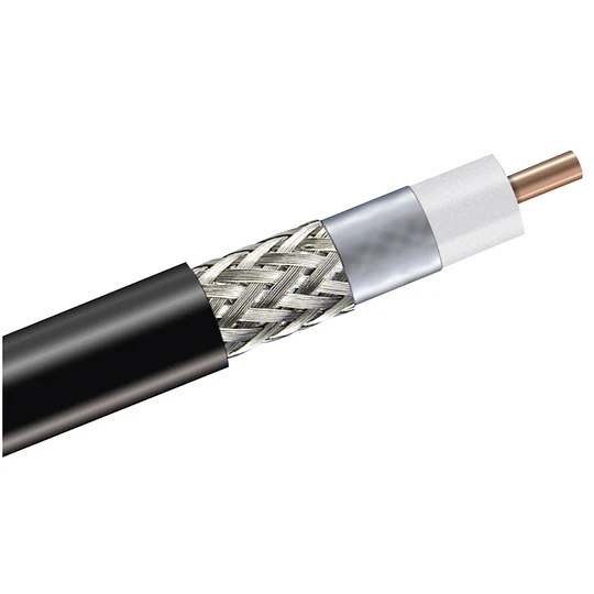 Cable coaxial RG/8 trenzado 50 OHMS | CNT400 (valor x metro)