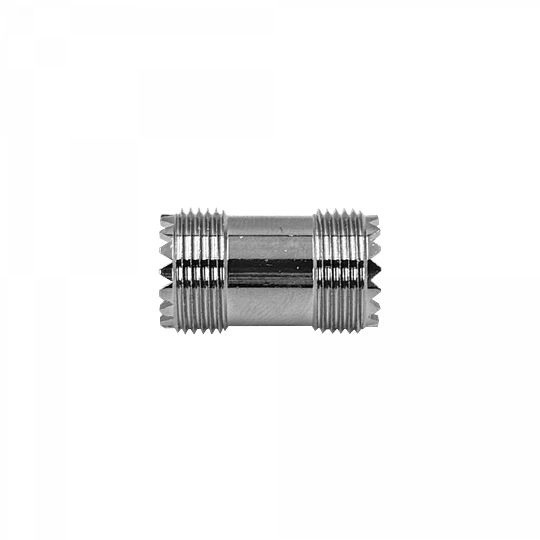 Adaptador PL259 hembra a PL259 hembra tipo barril copla