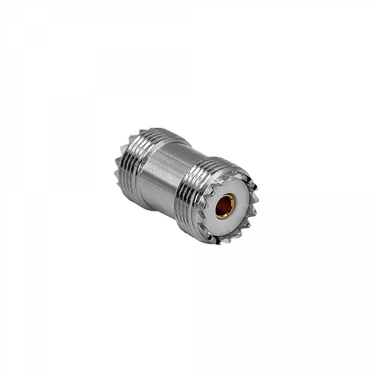 Adaptador PL259 hembra a PL259 hembra tipo barril copla
