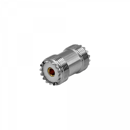 Adaptador PL259 hembra a PL259 hembra tipo barril copla