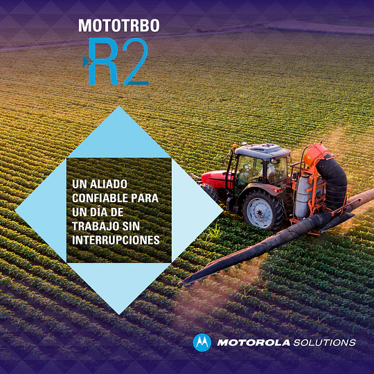 Portátil Motorola R2 Digital VHF 136-174 MHz UHF 450-527 MHz