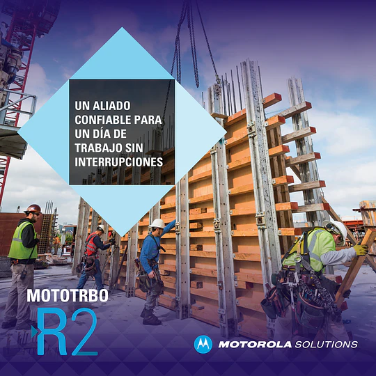 Portátil Motorola R2 Digital VHF 136-174 MHz UHF 450-527 MHz