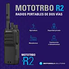 Portátil Motorola R2 Digital VHF 136-174 MHz UHF 450-527 MHz
