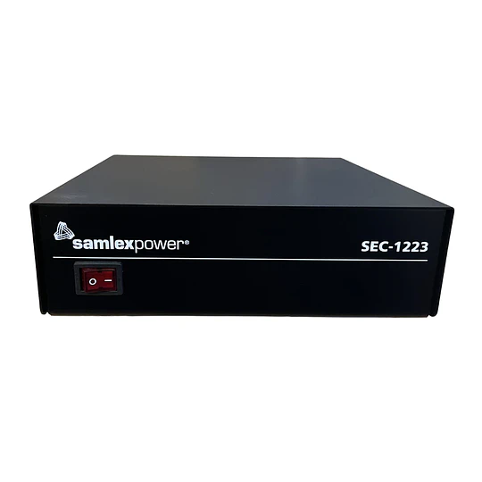 Fuente de poder Samlex SEC-1223 13,8V 23Amp, entrada 220VAC