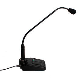 Micrófono de escritorrio Hytera tipo cuello ganso DWS-RS para PC