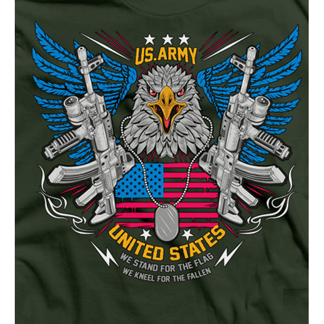 American Eagle Army Flag