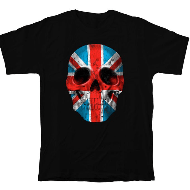Skull Head London Flag